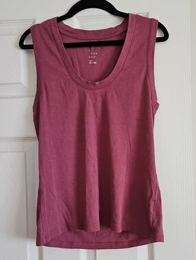a new day Dusty Rose Scoop Neck Tank Top